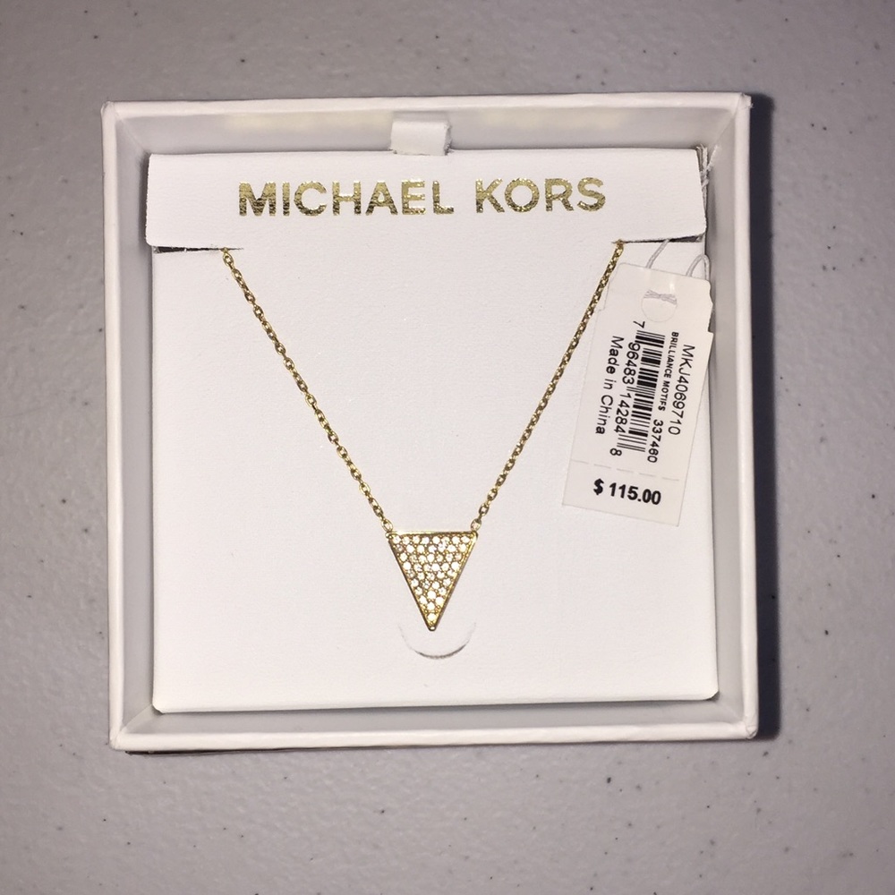 Michael Kors Triangle Necklace